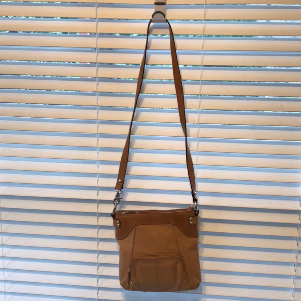 Clarks Tan Crossbody Bag